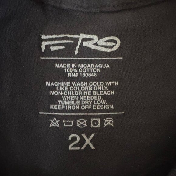 Redline ASAP Ferg Artist Black T-Shirt Mens Size 2X Bicycle Riders Logo NEW - Picture 5 of 6